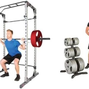Power Cage & X-Class Olympic Weight Tree Bundle