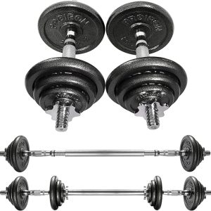44Lbs Cast Iron Adjustable Dumbbell